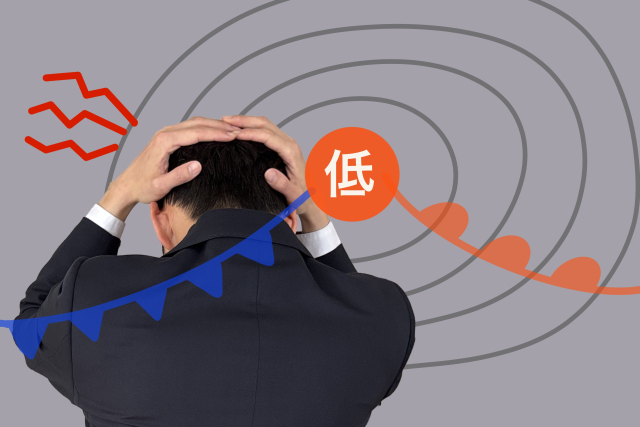 気圧変化による自律神経の乱れ